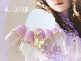 【蝶々ネイル】