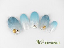 エリクサーネイル 池袋(Elixir Nail)/定額b カジュアル/クーポン使用