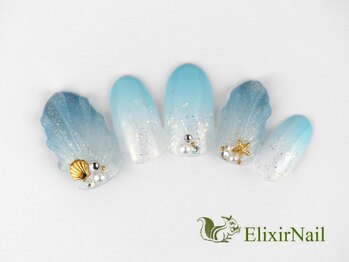 エリクサーネイル 池袋(Elixir Nail)/定額b カジュアル/クーポン使用