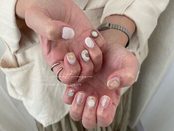 クレセントアイアンドネイル 天神大名店(Crescent Eye&Nail)/持ち込みデザイン