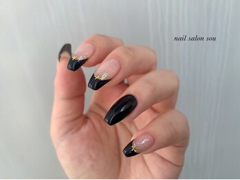 ソウ 難波店 nail salon Sou/フレンチnail