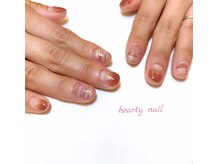 ハーティーネイル hearty nail 溝の口店/秋ネイルデザイン
