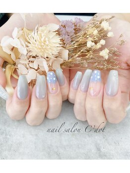 シードット(Cdot)/梅雨ネイル