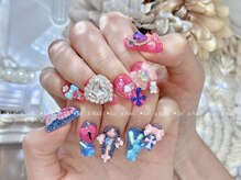 レアネイル 渋谷店(Le’a nail)/パーツ付け放題☆レオンカラー