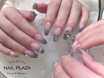 ネイルプラザ 河原町OPA店(NAIL PLAZA)/キラキラネイル
