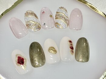 服部design♪キャンペーンネイル