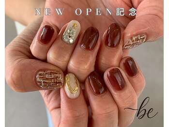 ビー 高槻(be)の写真/【NEWOPEN記念】ワンカラー¥3900/マグネットネイル¥4500/定額ネイル¥6000～シンプルデザイン多数ご用意◎