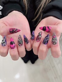 ハロウィンネイル