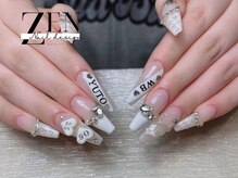 ゼン ネイル デザイン 池袋(ZEN NAIL DESIGN)/* 長 さだしやり放題×つけ放題