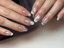 艶々フレンチネイル