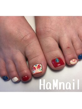 ハムネイル(HaM nail)/2018summer Foot