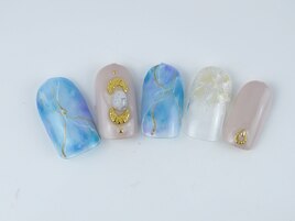 大理石ネイル90分6930円