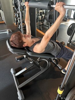 メンズ脱毛 リボーン(reborn)/休日のトレーニング