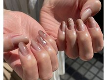 キッピス(kippis)/ベージュ×ブラウン