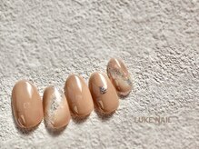 ルークネイル 恵比寿店(LUKE NAIL)/シンプルホログラム　冬春