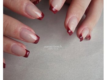 キースネイルアトリエ(keeth nail atelier)/オーロラフレンチ