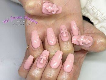 アン ジョーヌドラゴ/【自爪ネイル】ピンクネイル