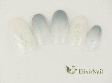 エリクサーネイル 神田(Elixir Nail)/シンプル / クーポン使用