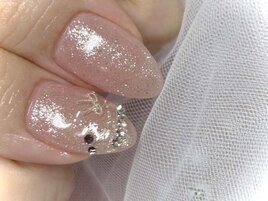 キラキラパーツネイル　カホ