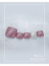 はあとねいる イオンリカー&ビューティー川西店/フットネイル：No.24