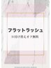 フラットラッシュメニューは以下からご選択下さい↓