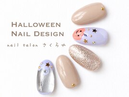 ハロウィン☆カボチャネイル