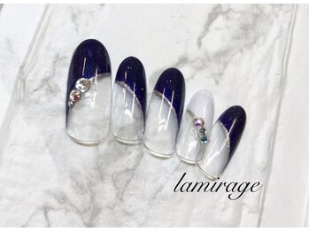 ネイルサロン ラミラージュ/定額シンプルコース