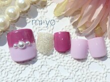 ミーヨ ネイル(mi-yo nail)/フット【定額¥8250(税込)★】