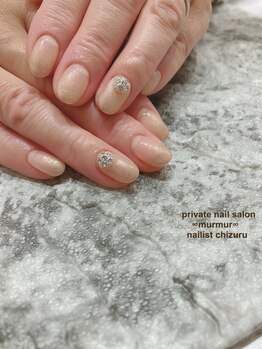 プライベート ネイルサロン マーマ(murmur)/シンプルネイル