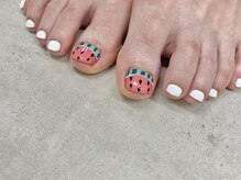 ネイルサロン ドゥ(Nail Salon Doux)/（平田）スイカネイル