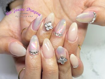 アン ジョーヌドラゴ/【自爪ネイル】オーロラネイル