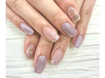 ネイルサロン きらら 藤沢本店/マグネット♪パープル