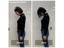 ニコワ(nikowa)の雰囲気（アゴもしっかりデコルテ部分につくんです♪）