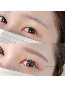 ロレインブロウ 一宮店/まつ毛パーマ×美眉