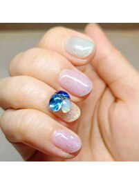 あじさいみたいなbijou/自爪育成