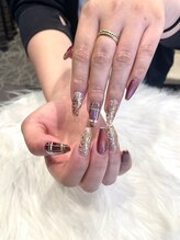 ノーバディ(Nobody)/チェック×ラメ