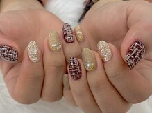 ディーネイル 池袋(D-nail)/【山崎】秋デザコン8番