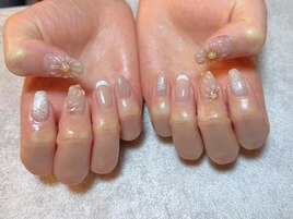 お花ネイル