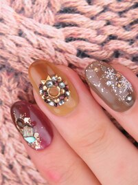 ベイクドカラーでシックに☆