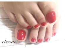 エテル(eterno)/キレイ色ワンカラーフットネイル