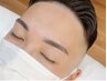 【メンズ】 アイブロウスタイリング[眉wax込]+額 Wax¥6130