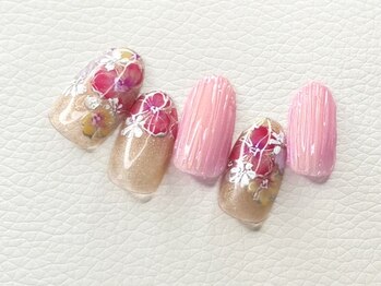 ビューティーサロン ハル(beauty salon haru)/【ふんわりフラワー】