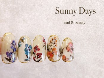 サニーデイズ ネイルアンドビューティー 曙橋店(SunnyDays Nail&Beauty)/ヴィンテージフラワー