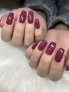 くすみパープル