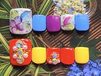 アムール(Amour)/フットジェル/アート4本付4400円