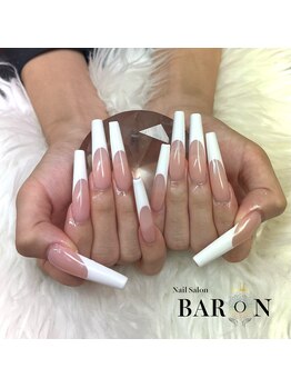 バロン 新宿店(BARON)/上品ホワイトフレンチ:*+..:+