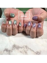 ちぐはぐマグネットネイル