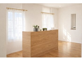 サニー アンド ヘアー(Sunny&HAIR)の写真/【山梨県中央市】予約制のプライベートサロン★落ち着いた空間でゆったりとした時間をお過ごしください！