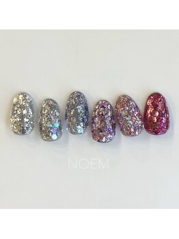 ノエム ネイルサロン(NOEM)/フットにおすすめ☆ラメ