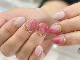 大人ガーリーなファーデザイン